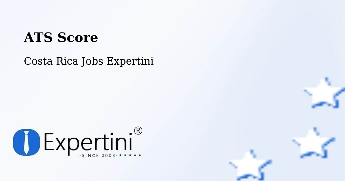 Resume ATS Score & Job Description Match Tool – Colón - Costa Rica Jobs Expertini