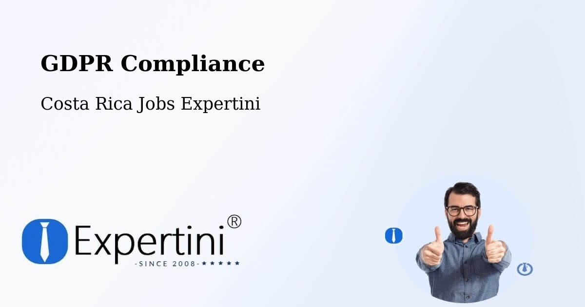 EU GDPR Compliance Statement – Colón - Costa Rica Jobs Expertini