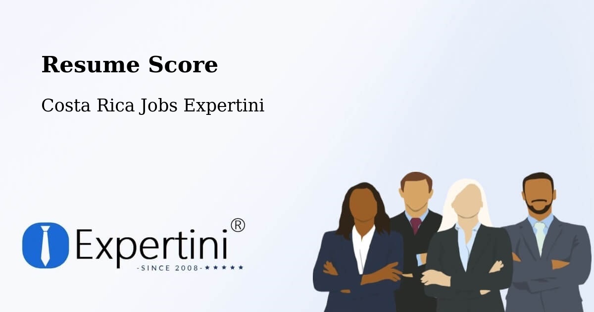 Resume Score & Job Description Match Tool – Colón - Costa Rica Jobs Expertini