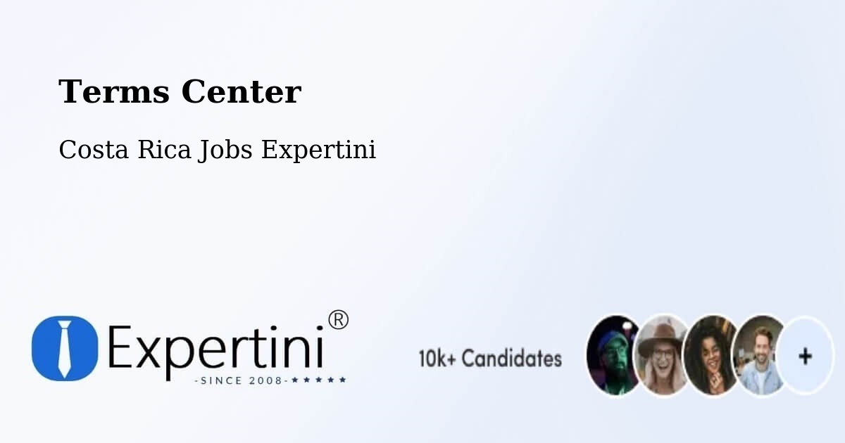 Terms of Service – Colón - Costa Rica Jobs Expertini